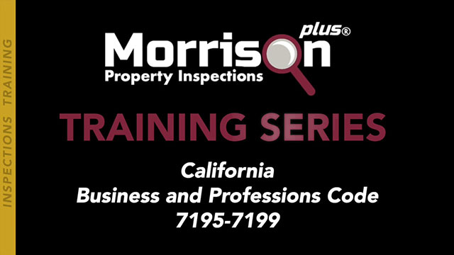 California Business & Professions Code